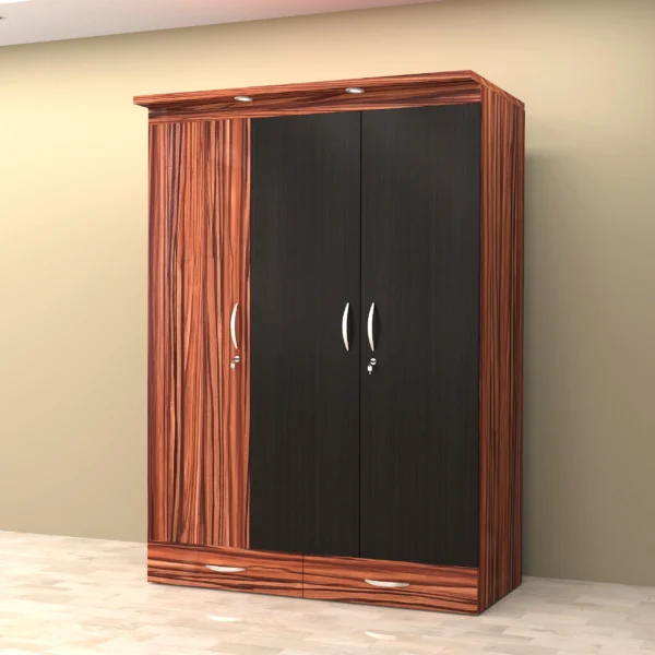 3-door-wooden-wardrobe-with-dual-tone-finish-and-sleek-metal-handles.webp