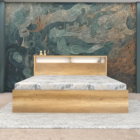 Alan-wooden-bed-with-mural-background.webp