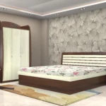 linea-Modern-full-hydraulic-bedroom-set-featuring-a-kingsize-bed-with-panel-headboard-paired-with-Diamond-Series-wardrobe-Linea-dresser-and-2-drawer-bedside-table-scaled.webp