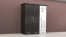 3-door-wooden-wardrobe-with-white-accent-panel-and-tree-motif-featuring-sleek-metal-handles-and-bottom-drawers-scaled.webp