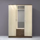 Ella Wardrobe 3 doors front view