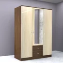 Ella Wardrobe 3 doors left side view