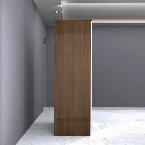 Ella Wardrobe 3 doors side view