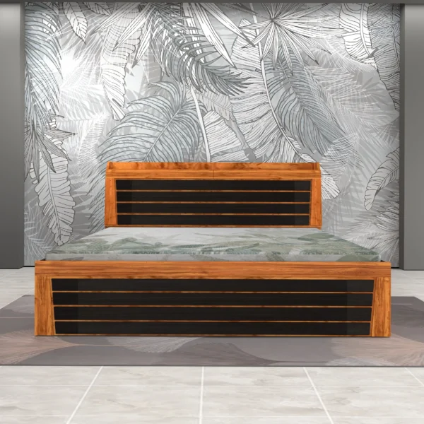 maisie-wooden-bed-with-dual-tone-finish-and-sleek-horizontal-panel-accents.webp