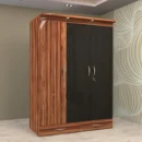 Layla wardrobe 3 doors right side view