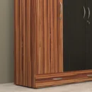 Layla wardrobe 3 doors closeup view