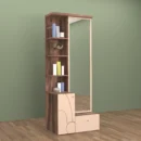 Dressing-unit-with-mirror-open-shelves-and-dual-tone-wood-and-beige-finish.webp