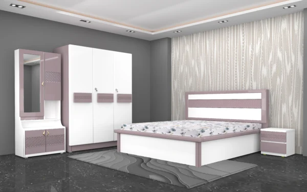 Elegant-full-hydraulic-bedroom-set-in-a-rich-woodgrain-finish-featuring-a-king-bed-3-door-wardrobe-dresser-with-mirror-and-2-drawer-bedside-table-for-a-cohesive-a-scaled.webp