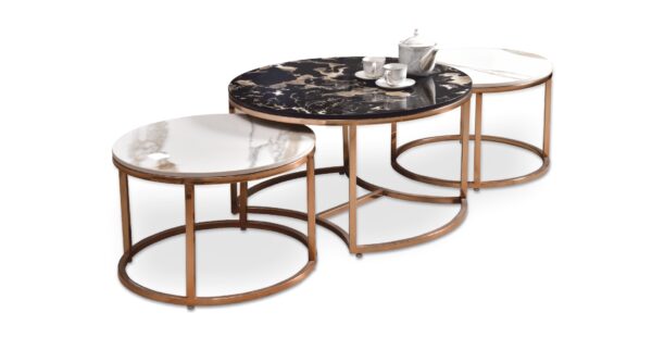 Nesting 3 in 1 (round) 31 & 24, 24 (Imported) Center Table