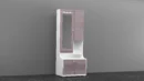 Vertical-dresser-with-a-full-length-mirror-open-shelves-and-built-in-drawers-in-a-matching-woodgrain-and-black-tone-design-scaled.webp