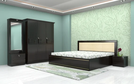 cosmo-Contemporary-bedroom-set-featuring-the-COSMO-hydraulic-bed-with-bold-headboard-design-paired-with-AURIC-wardrobe-NIA-dresser-and-2-drawer-bedside-table-scaled.webp