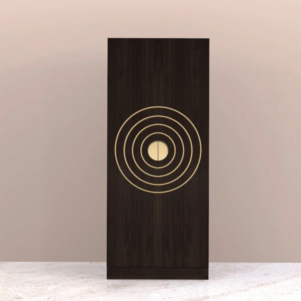 Gussi 2 door wardrobe front view