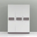 3 doors wardrobe front view