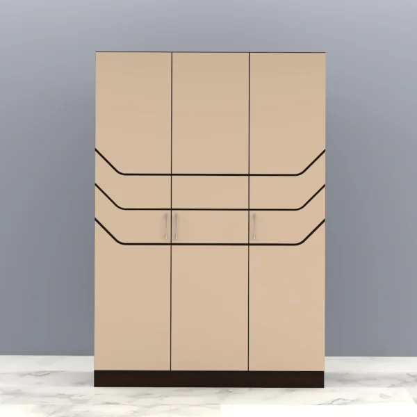 CIGA 3 Door Wardrobe front view