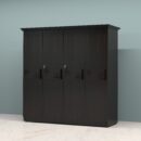 Auric 4 Door Wardrobe front side view