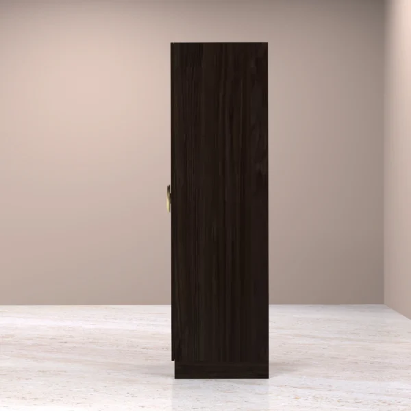 Gussi 2 door wardrobe side view