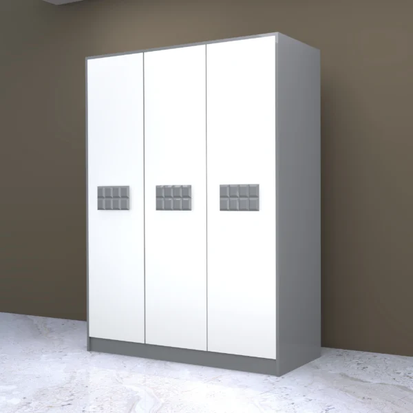 Sepia 3 doors wardrobe