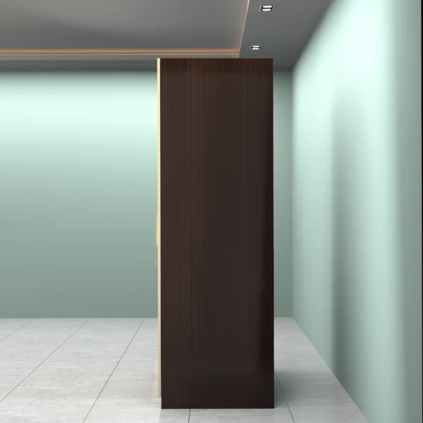 Oliver 3 Doors Wardrobe side view