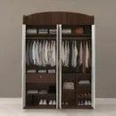 Dimond Wardrobe open view using storage and keep clothes inside