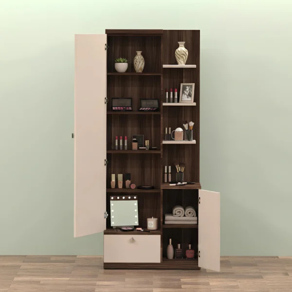 artimis dresser table open view