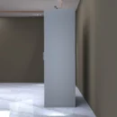 Sepia 3 doors wardrobe side engle