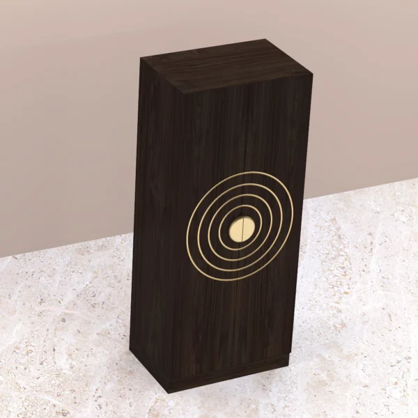 Gussi 2 door wardrobe top view