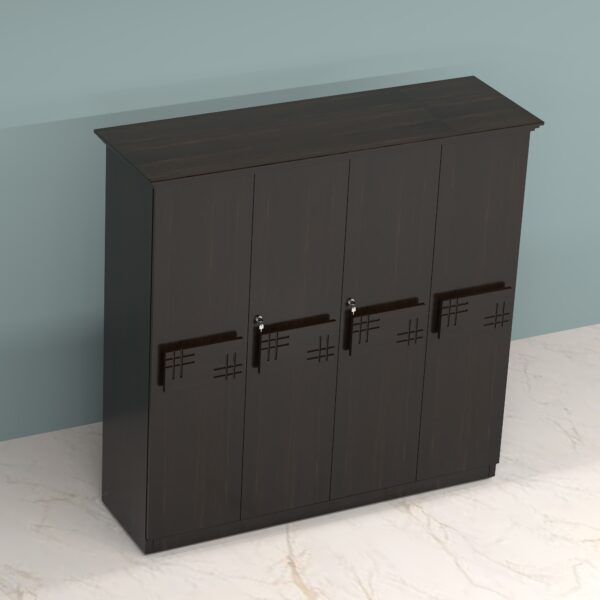 Auric 4 Door Wardrobe top view