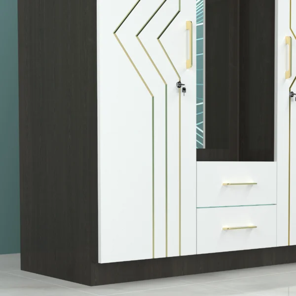 Carlos wardrobe closeup view